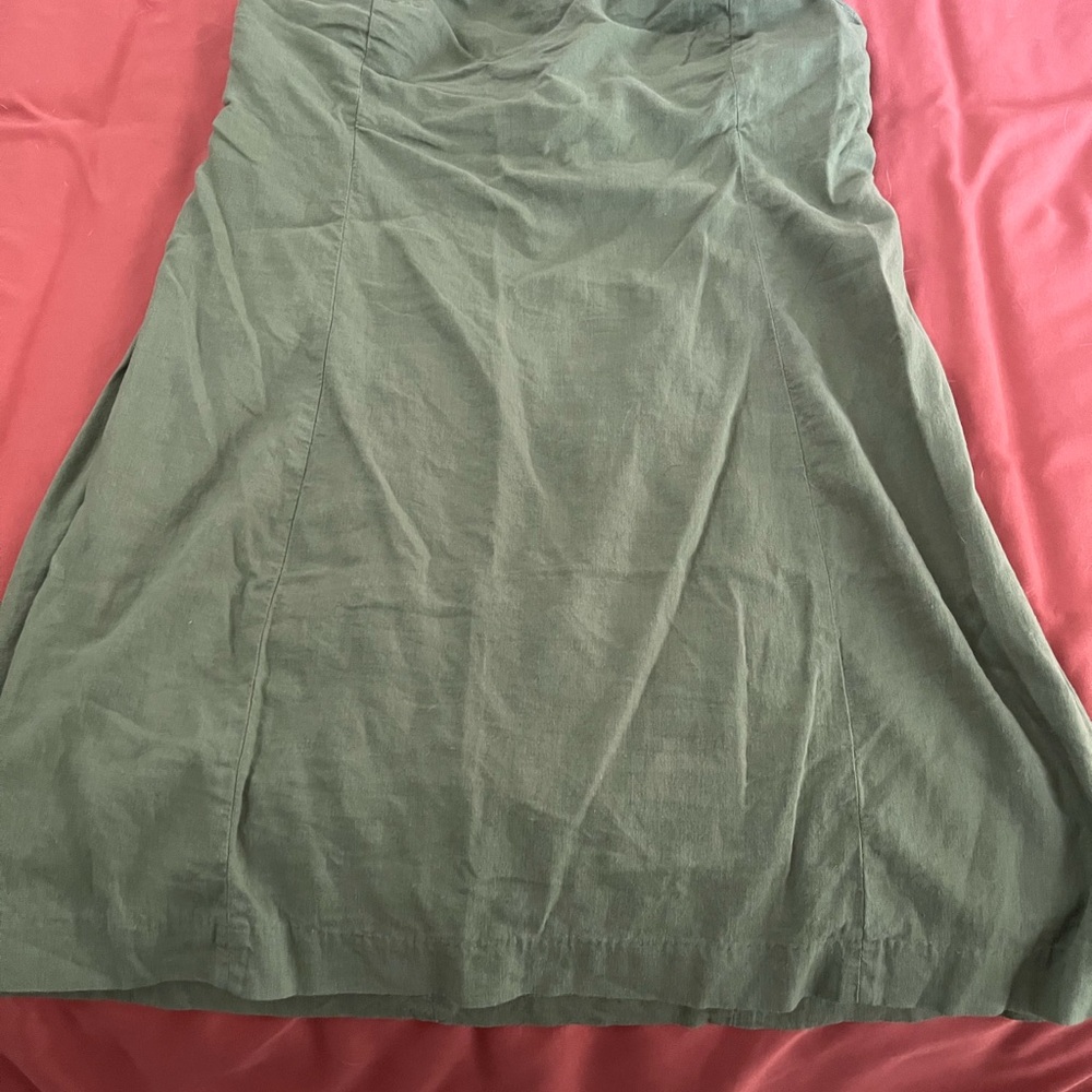 Olive Green Women's Dress